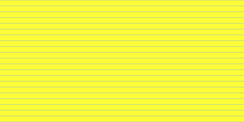 #fdfd37, #bad393 horizontal lines, two pixels wide, seventeen pixels apart