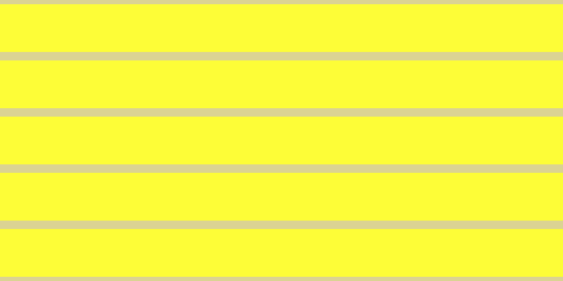 #fdfd37, #dbd393 horizontal lines, twelve pixels wide, sixty-eight pixels apart