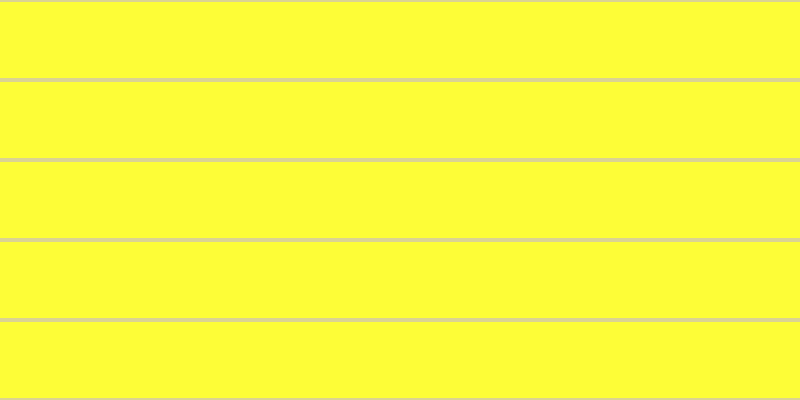 #fdfd37, #dbd393 horizontal lines, four pixels wide, seventy-six pixels apart