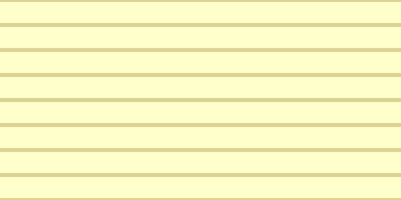 #fdfd37 (25%), #dbd393 horizontal lines, eight pixels wide, forty-two pixels apart