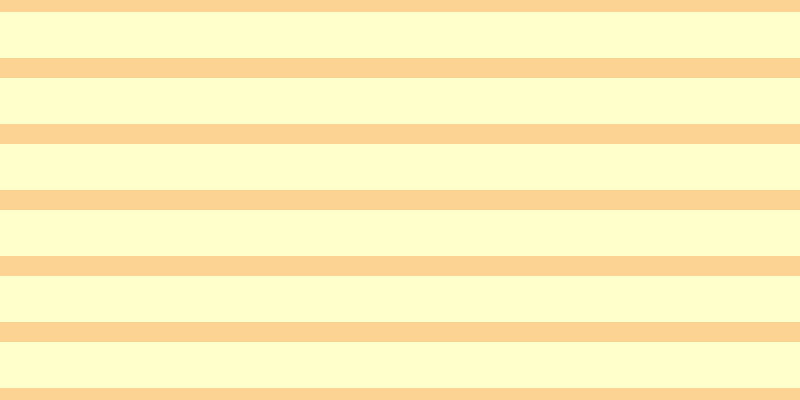 #fdfd37 (25%), #fcd393 horizontal lines, twenty pixels wide, forty-six pixels apart