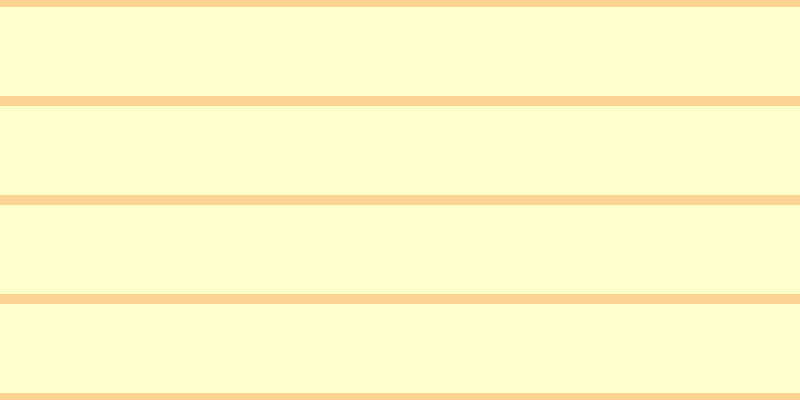 #fdfd37 (25%), #fcd393 horizontal lines, ten pixels wide, eighty-nine pixels apart
