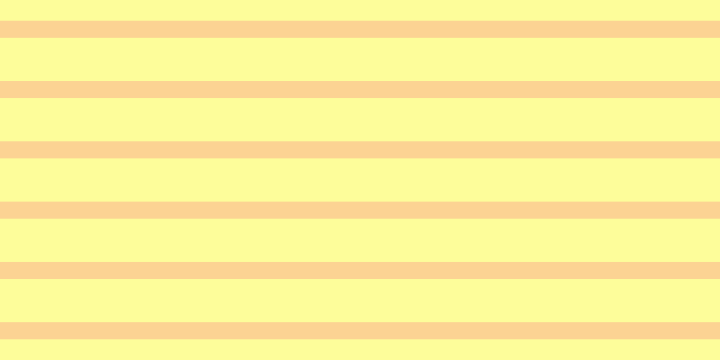#fdfd37 (50%), #fcd393 horizontal lines, nineteen pixels wide, forty-eight pixels apart