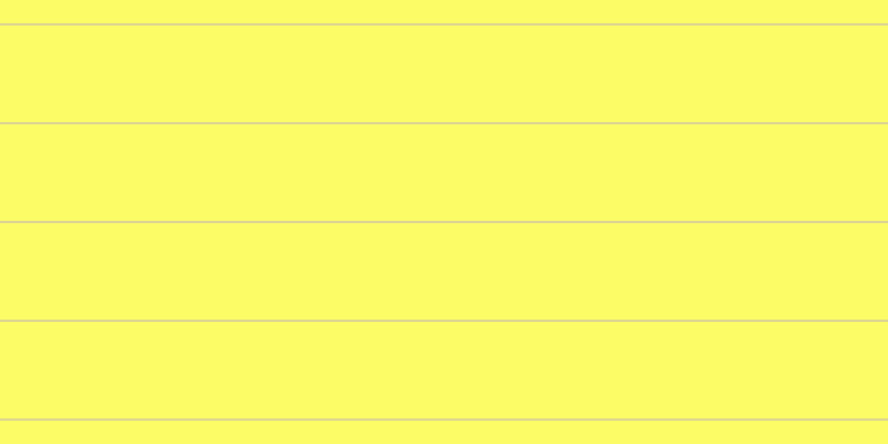 #fdfd37 (75%), #dbd393 horizontal lines, two pixels wide, eighty-seven pixels apart