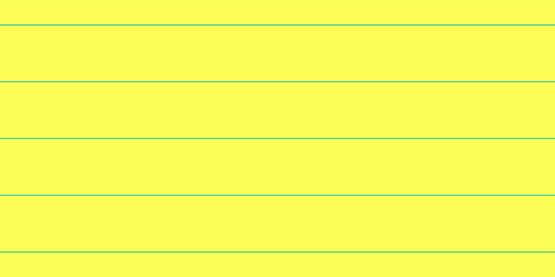 #fdfd58, #57d393 horizontal lines, two pixels wide, eighty pixels apart