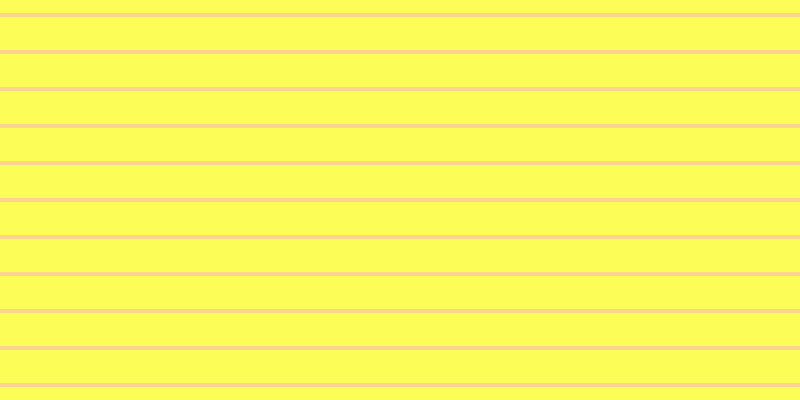 #fdfd58, #fcd393 horizontal lines, four pixels wide, thirty-three pixels apart