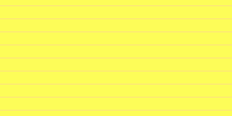 #fdfd58, #fcd393 horizontal lines, two pixels wide, forty-three pixels apart