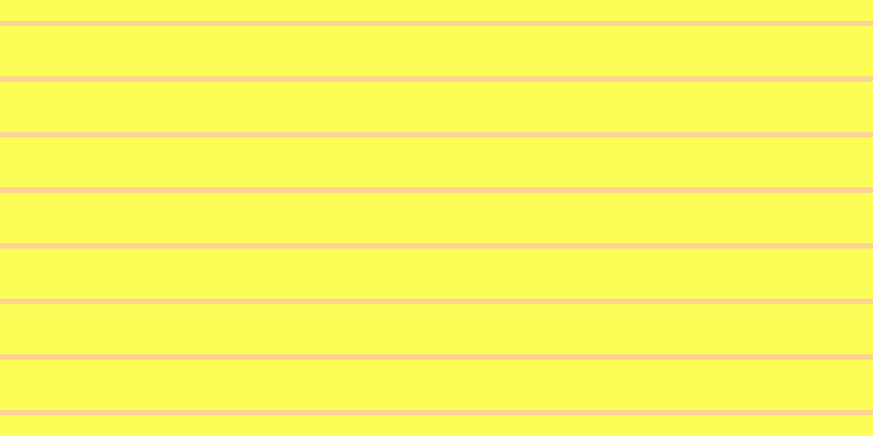 #fdfd58, #fcd393 horizontal lines, five pixels wide, forty-six pixels apart