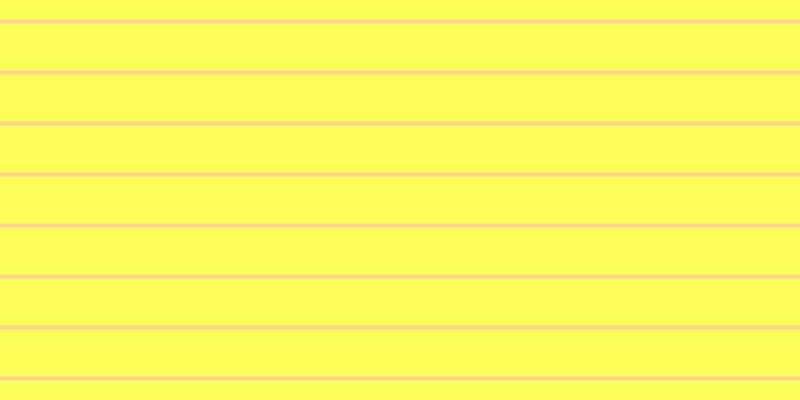 #fdfd58, #fcd393 horizontal lines, four pixels wide, forty-seven pixels apart