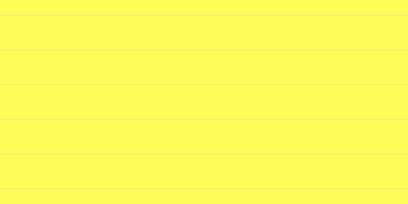 #fdfd58, #fcd393 horizontal lines, one pixels wide, sixty-seven pixels apart