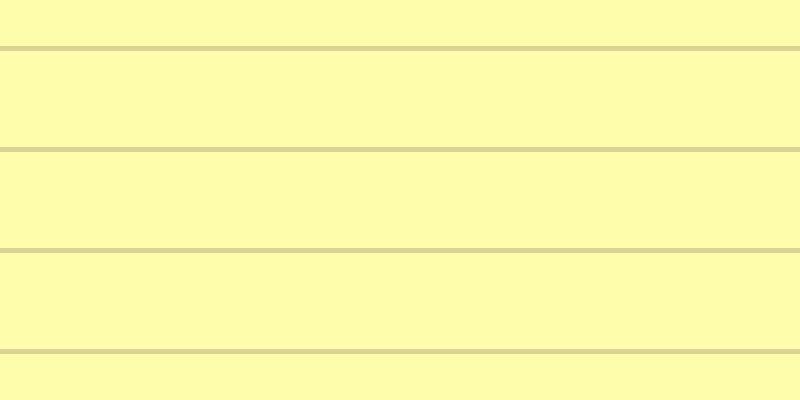 #fdfd58 (50%), #dbd393 horizontal lines, five pixels wide, ninety-six pixels apart