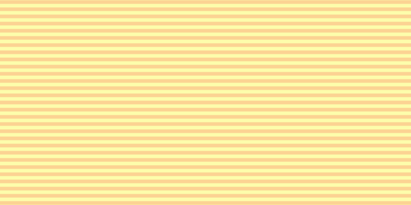 #fdfd58 (50%), #fcd393 horizontal lines, seven pixels wide, seven pixels apart