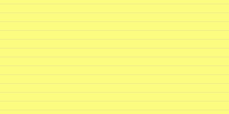 #fdfd58 (75%), #dbd393 horizontal lines, one pixels wide, thirty pixels apart