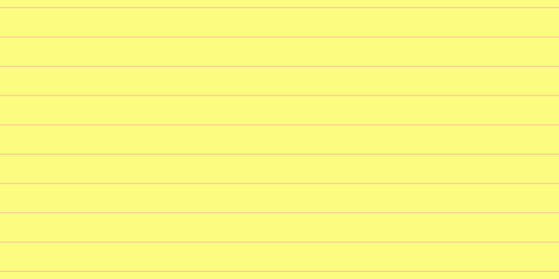 #fdfd58 (75%), #fcd393 horizontal lines, two pixels wide, forty pixels apart