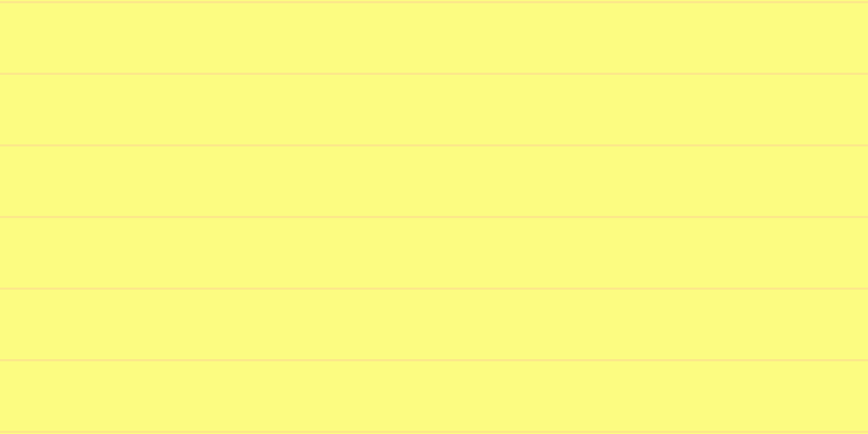 #fdfd58 (75%), #fcd393 horizontal lines, one pixels wide, sixty-five pixels apart