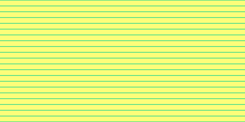#fdfd79, #15d393 horizontal lines, two pixels wide, seventeen pixels apart