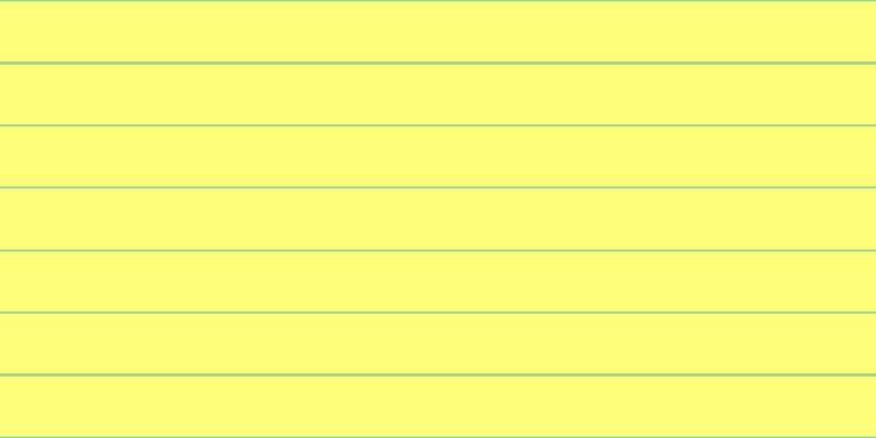 #fdfd79, #99d393 horizontal lines, two pixels wide, fifty-five pixels apart