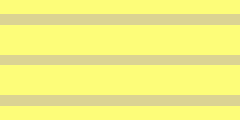 #fdfd79, #dbd393 horizontal lines, thirty-six pixels wide, one hundred pixels apart