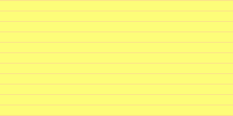 #fdfd79, #fcd393 horizontal lines, two pixels wide, thirty-four pixels apart
