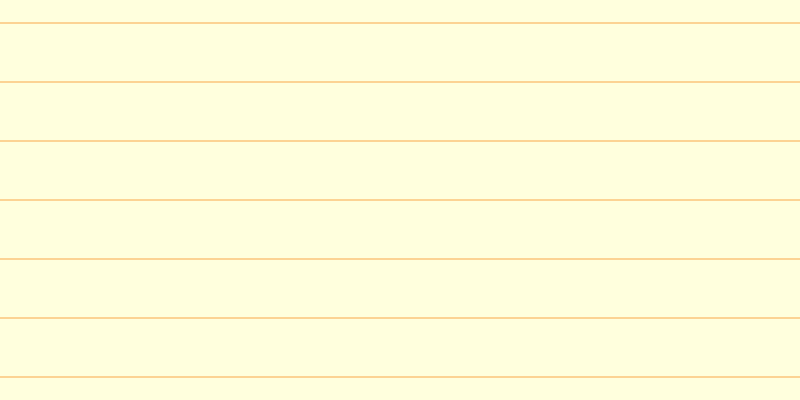 #fdfd79 (25%), #fcd393 horizontal lines, two pixels wide, fifty-seven pixels apart