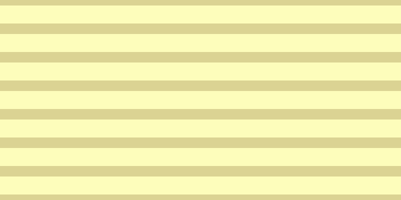 #fdfd79 (50%), #dbd393 horizontal lines, twenty-one pixels wide, thirty-six pixels apart