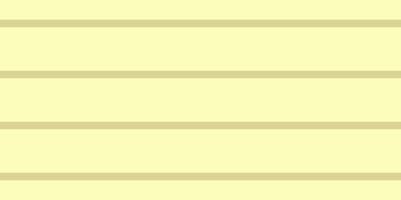#fdfd79 (50%), #dbd393 horizontal lines, fifteen pixels wide, eighty-seven pixels apart