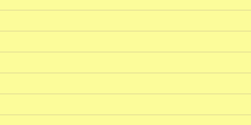 #fdfd79 (75%), #dbd393 horizontal lines, two pixels wide, sixty-five pixels apart