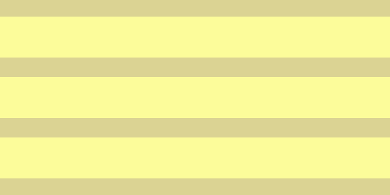 #fdfd79 (75%), #dbd393 horizontal lines, forty pixels wide, eighty-four pixels apart