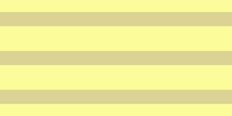 #fdfd79 (75%), #dbd393 horizontal lines, forty-nine pixels wide, eighty-five pixels apart