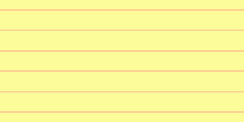 #fdfd79 (75%), #fcd393 horizontal lines, six pixels wide, sixty-one pixels apart