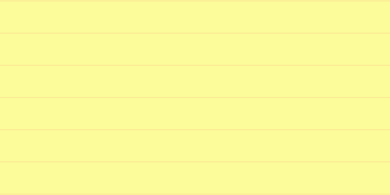 #fdfd79 (75%), #fcd393 horizontal lines, one pixels wide, sixty-five pixels apart