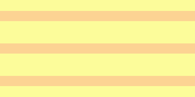 #fdfd79 (75%), #fcd393 horizontal lines, forty-two pixels wide, ninety-two pixels apart