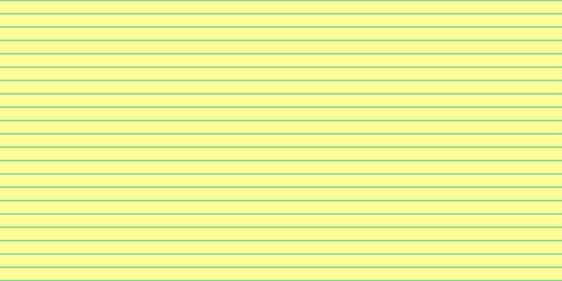 #fdfd9a, #78d393 horizontal lines, two pixels wide, seventeen pixels apart