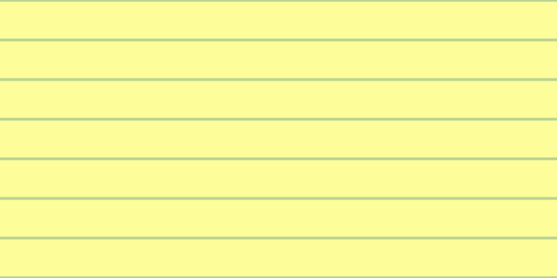 #fdfd9a, #bad393 horizontal lines, four pixels wide, fifty-three pixels apart