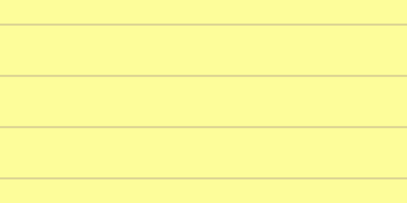 #fdfd9a, #dbd393 horizontal lines, four pixels wide, ninety-seven pixels apart