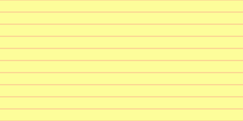 #fdfd9a, #fcd393 horizontal lines, four pixels wide, thirty-six pixels apart