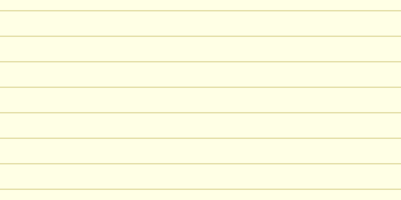 #fdfd9a (25%), #dbd393 horizontal lines, two pixels wide, forty-nine pixels apart