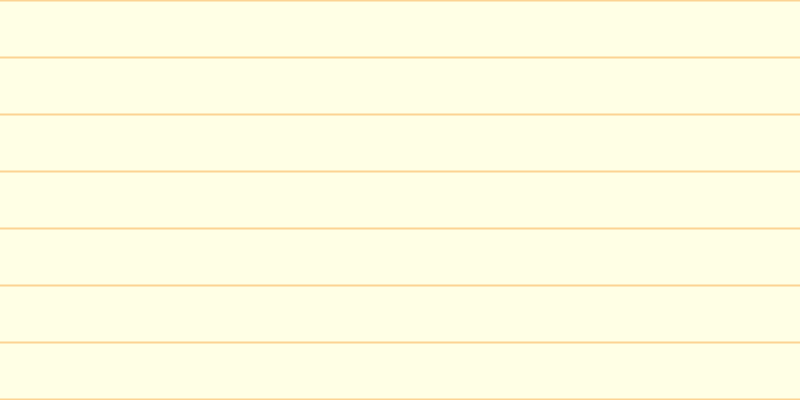 #fdfd9a (25%), #fcd393 horizontal lines, two pixels wide, fifty-five pixels apart
