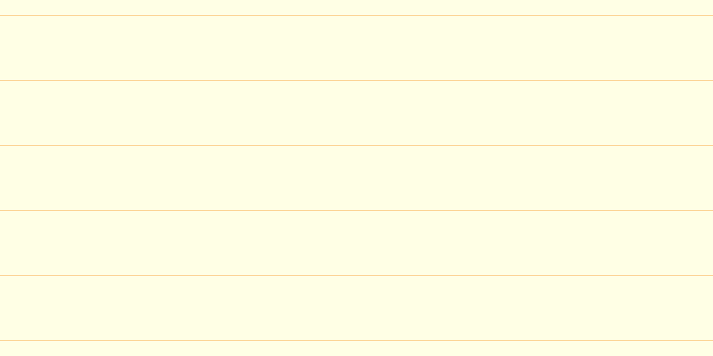 #fdfd9a (25%), #fcd393 horizontal lines, one pixels wide, seventy-two pixels apart