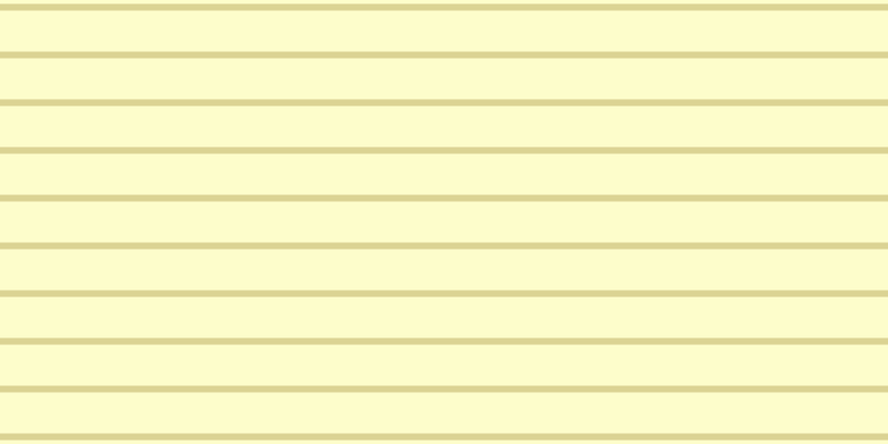 #fdfd9a (50%), #dbd393 horizontal lines, six pixels wide, thirty-seven pixels apart