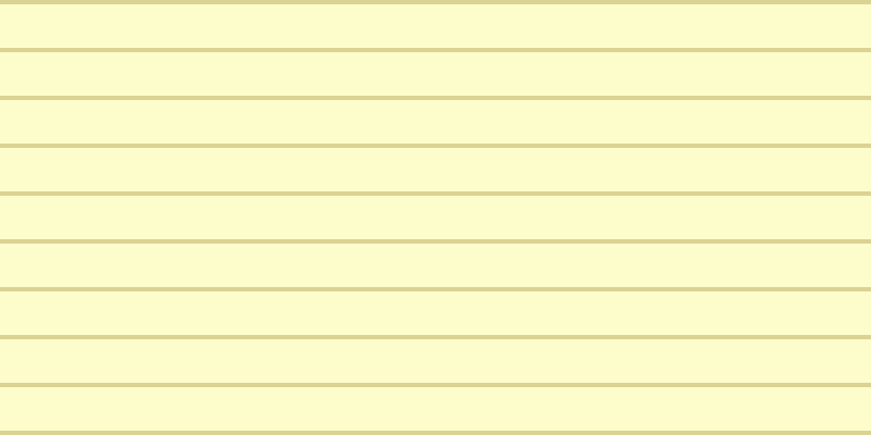 #fdfd9a (50%), #dbd393 horizontal lines, four pixels wide, forty pixels apart
