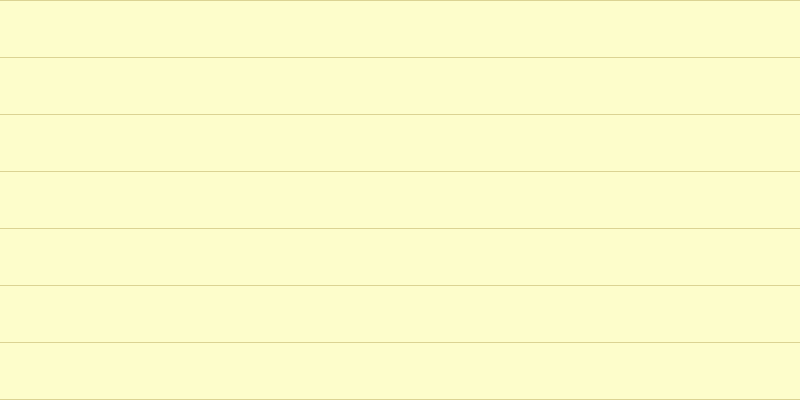#fdfd9a (50%), #dbd393 horizontal lines, one pixels wide, fifty-six pixels apart