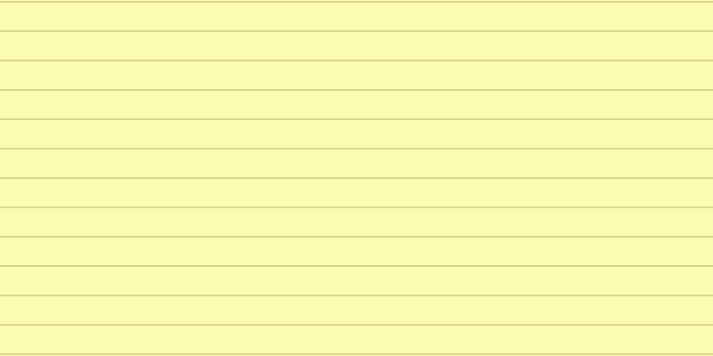 #fdfd9a (75%), #dbd393 horizontal lines, two pixels wide, thirty-one pixels apart