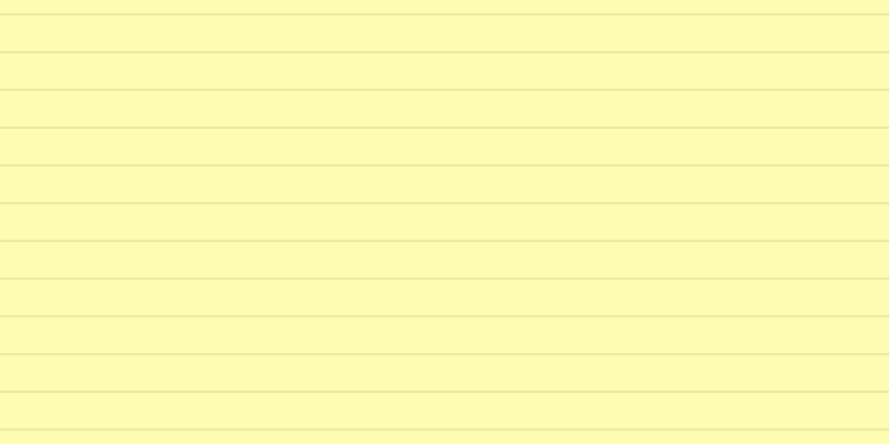 #fdfd9a (75%), #dbd393 horizontal lines, one pixels wide, thirty-three pixels apart