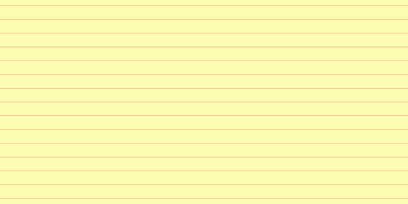 #fdfd9a (75%), #fcd393 horizontal lines, two pixels wide, twenty-five pixels apart