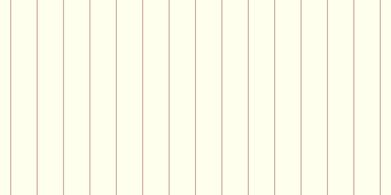 #fdfdbb (25%), #caa393 vertical lines, two pixels wide, fifty-two pixels apart