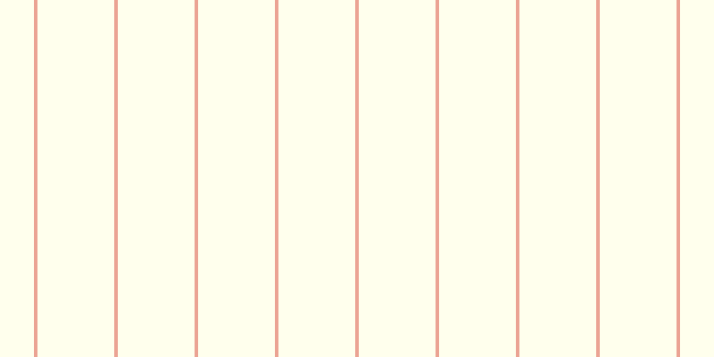 #fdfdbb (25%), #eba393 vertical lines, four pixels wide, eighty-six pixels apart