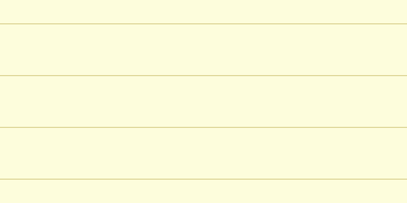 #fdfdbb (50%), #dbd393 horizontal lines, two pixels wide, one hundred pixels apart
