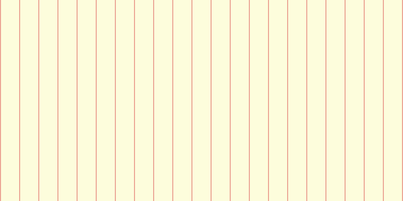 #fdfdbb (50%), #eba393 vertical lines, two pixels wide, thirty-six pixels apart