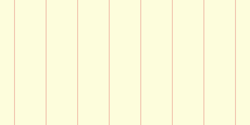 #fdfdbb (50%), #eba393 vertical lines, two pixels wide, ninety-nine pixels apart